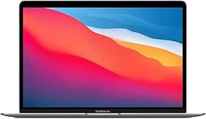 Apple MacBook Air 2020 con Chip M1 (13-Pulgadas, 8GB de RAM, 512GB SSD de Almacenamiento) QWERTY Español Gris Espacial (Reacondicionado)
