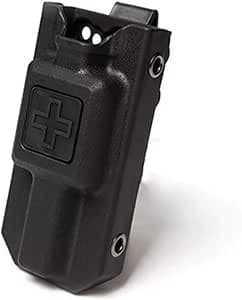 Funda Táctica para Torniquete Portátil Organizador Bolsa Pouch EDC Tool Profesional Almacenamiento Deportes al Aire Caja Multifunción Tourniquet Case Militar Tactico Accesorios (Negro)