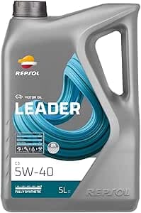 REPSOL lubricante sintético para coche LEADER C3 5W-40 5L
