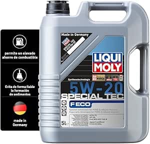 LIQUI MOLY Special Tec F ECO 5W-20 | 5 L | Tecnología de síntesis Aceite de motor | 3841
