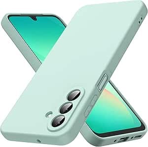Funda para Samsung Galaxy A26 5G, Silicona Líquida Silicona Ultra Protectora Antichoque Case para Samsung Galaxy A26 5G - Menta