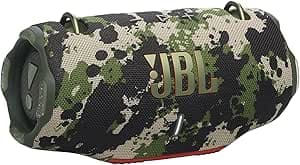 JBL Xtreme 4, altavoz bluetooth portátil con sonido JBL Pro, resistente al agua IP67, correa para el hombro, color camuflaje, Enchufe EU (tipo C)