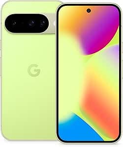 Google Pixel 10 - Smartphone Android Libre con Gemini, Triple cámara Trasera Avanzada, batería de más de 24 Horas y Pantalla Actua de 6,3" - Verde Lima, 128GB
